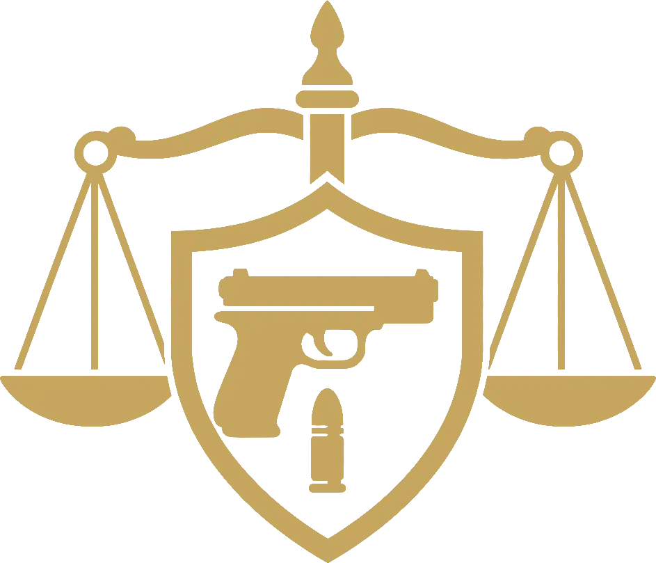 Gold scales of justice icon for Maryland Firearm Offenses defense