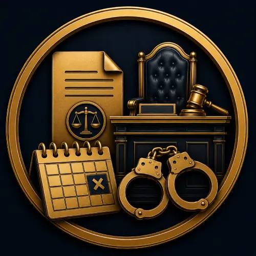 Bench warrant issued by a judge for failing to appear in court
