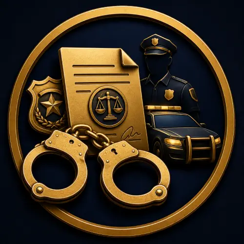 Sudden arrest without warning at home, work, or a traffic stop